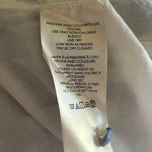 Anthropologie Blue and White Gingham Midi Dress - Picture 12 of 13